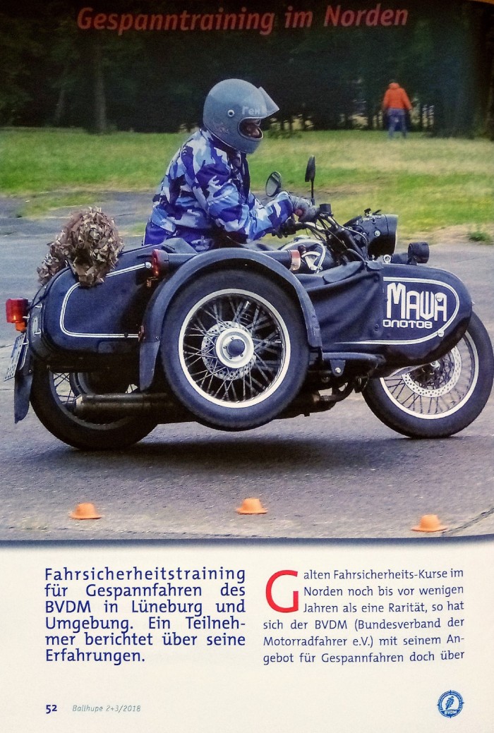 Gespannlehrgang am 24. Juni in Lüneburg