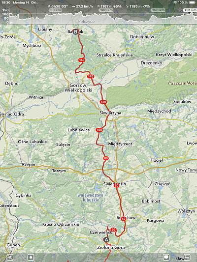 Von Grünberg nach Berlinchen