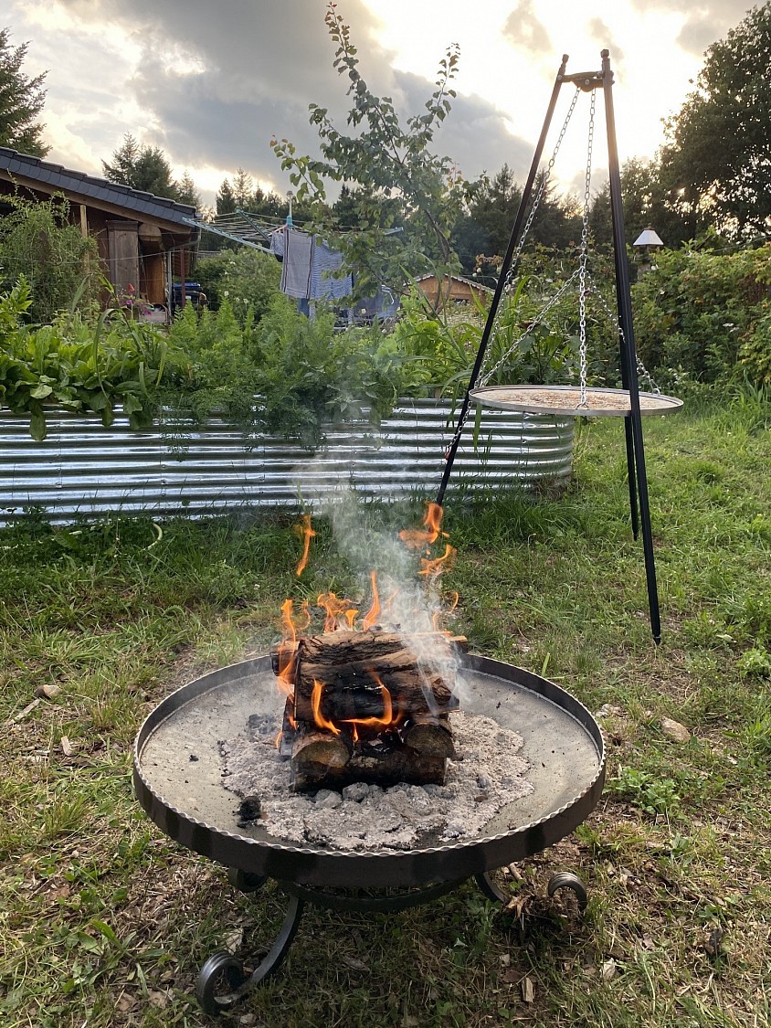 Der neue Grill.